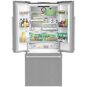Beko 30 in. 16.0 cu. ft. Smart Counter Depth French Door Refrigerator with Ice Maker - Stainless Steel, , hires