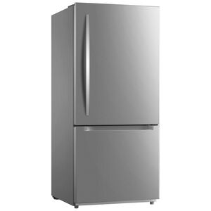 Frigidaire 30 in. 18.7 cu. ft. Garage-Ready Bottom Freezer Refrigerator - Stainless Steel, Stainless Steel, hires