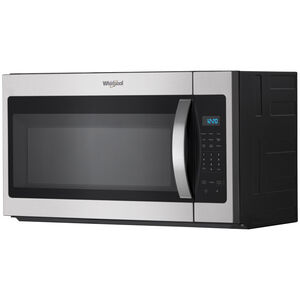 Whirlpool 30 in. 1.7 cu. ft. 1000W Over-the-Range Microwave with 300 CFM - Fingerprint Resistant Stainless, Fingerprint Resistant Stainless, hires