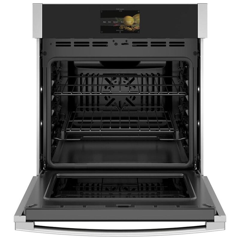 GE Profile 27 in. 4.3 cu. ft. Smart Electric Single Wall Oven with True European Convection - Stainless Steel, , hires