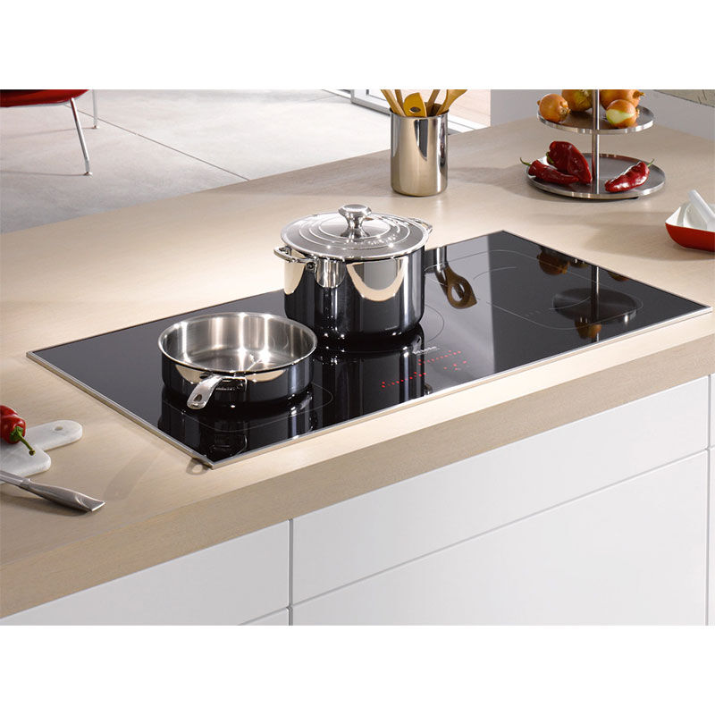 Miele 42 in. 5-Burner Induction Cooktop with Power Burner - Black | P.C. Richard &