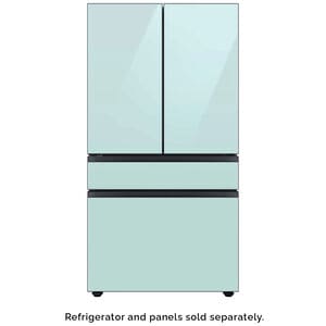 Samsung BESPOKE 4-Door French Door Bottom Panel for Refrigerators - Morning Blue Glass, , hires