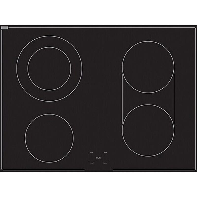 Viking 5 Series 30 in. 4.7 cu. ft. True European Convection Electric Range with Smoothtop Burners - Stainless Steel, , hires