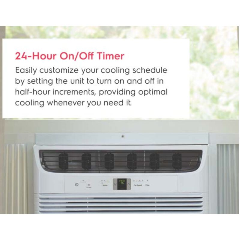 Frigidaire 6,000 BTU 115V Window Air Conditioner with 3 Fan Speeds, Sleep Mode & Remote Control - White, , hires