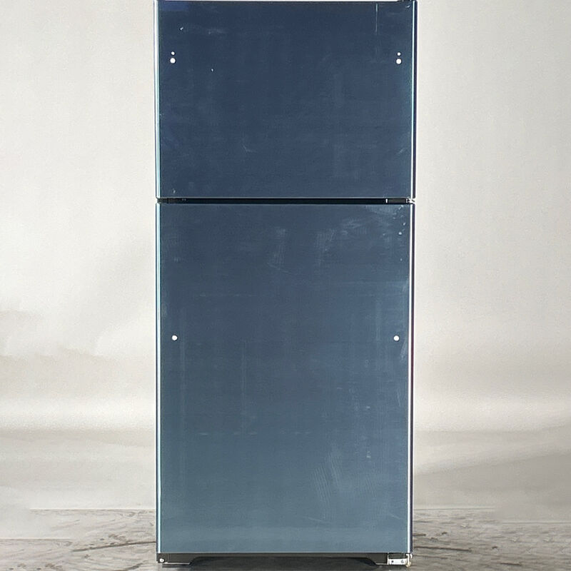 GE 30 in. 19.2 cu. ft. Top Freezer Refrigerator with Ice Maker - Stainless Steel (Open Box Good Condition), , hires