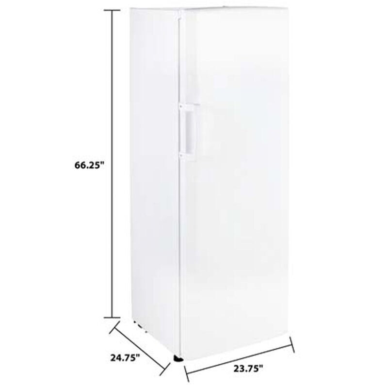 upright freezer full size