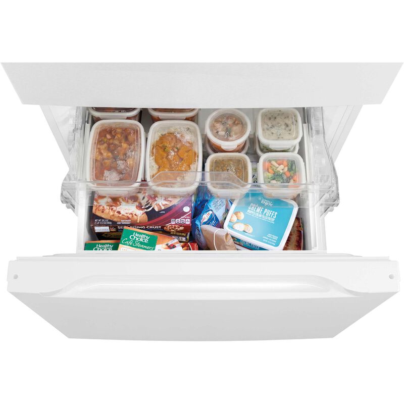 Frigidaire 30 in. 18.7 cu. ft. Garage-Ready Bottom Freezer Refrigerator - White, White, hires