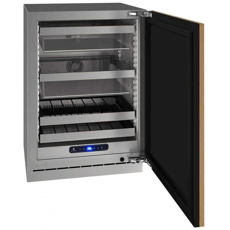 U-Line 5 Class Series 24 in. 5.2 cu. ft. Built-In/Freestanding Beverage Center with Digital Control - Custom Panel Ready, , hires