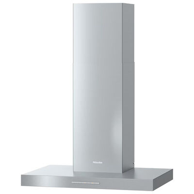 Miele 30 in. Convertible Chimney Style Range Hood with 510 CFM, 3 Fan Speeds & 2 LED Lights - Stainless Steel | DAP1727