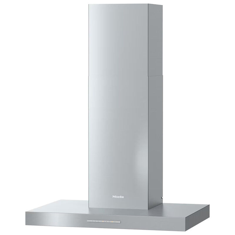 Miele 30 in. Convertible Chimney Style Range Hood with 510 CFM, 3 Fan Speeds & 2 LED Lights - Stainless Steel, , hires