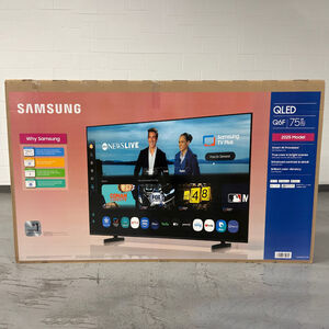 Samsung - 75" Class Q6F QLED 4K UHD Smart Tizen TV (Open Box Excellent Condition), , hires