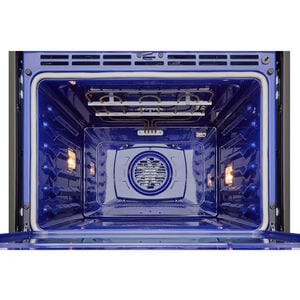 LG 30 in. 9.4 cu. ft. Smart Front Control Electric Double Wall Oven with Standard Convection - PrintProof Black Stainless Steel, , hires