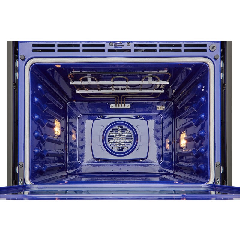 LG 30 in. 9.4 cu. ft. Smart Front Control Electric Double Wall Oven with Standard Convection - PrintProof Black Stainless Steel, , hires