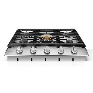Fotile Tri-Ring Series 30 in. Natural Gas Cooktop with 5 Sealed Burners - Stainless Steel, , hires