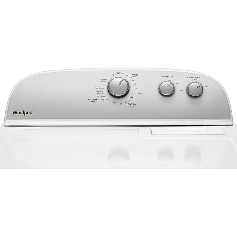 Whirlpool 29 in. 7.0 cu. ft. Electric Dryer with AutoDry Drying System - White, , hires