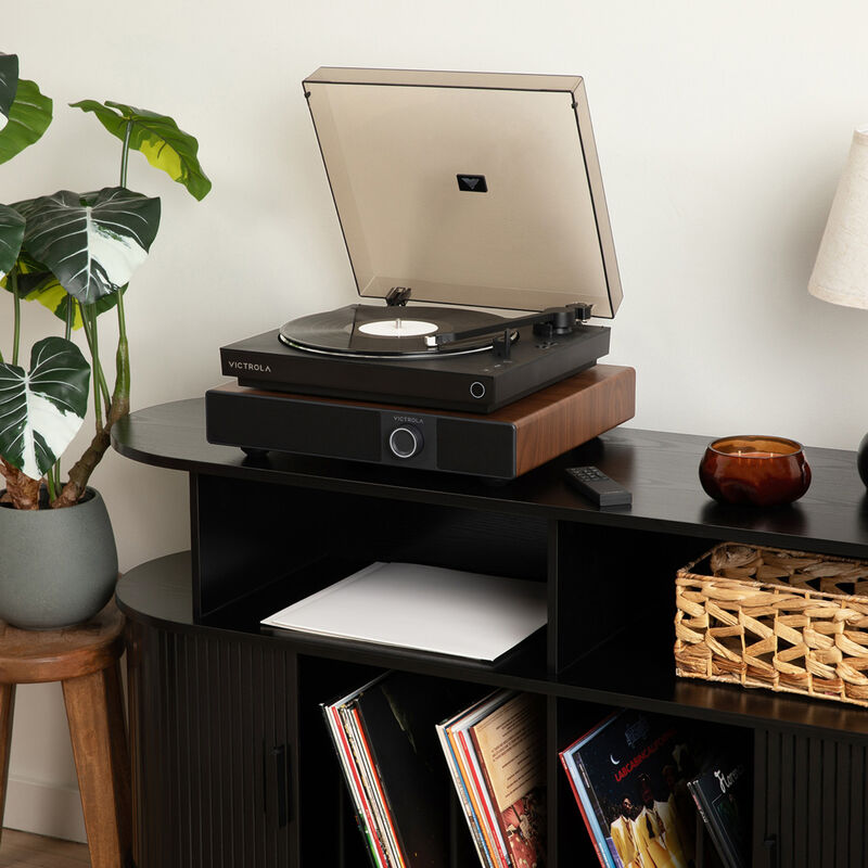 Victrola Soundstage Speaker (Each) - Walnut, , hires