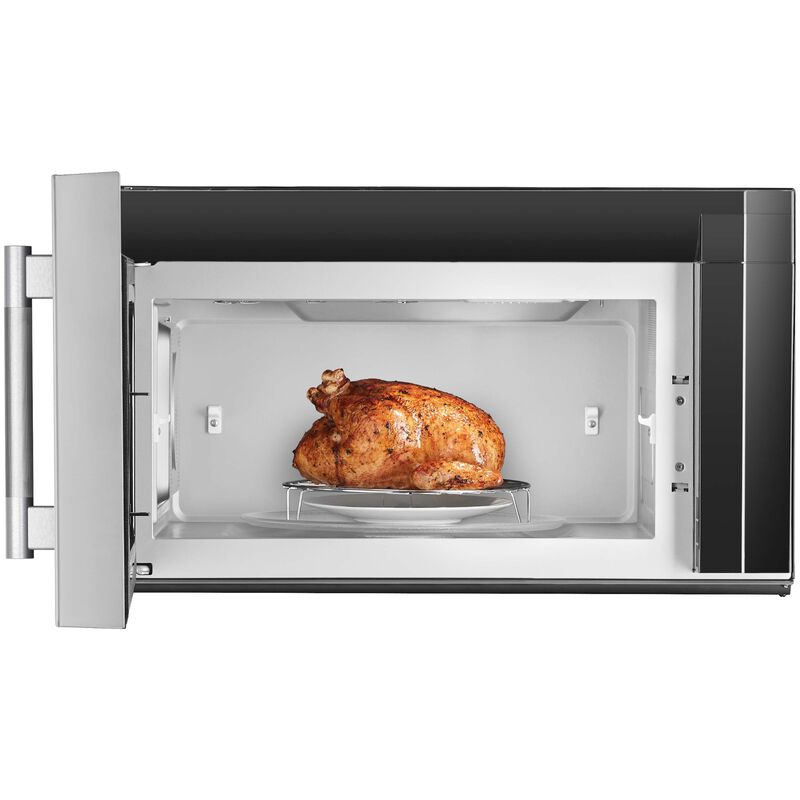KitchenAid 30 in. 1.9 cu. ft. 1200W Over-the-Range Microwave with 400 CFM, Convection & Sensor Cooking - Stainless Steel, , hires