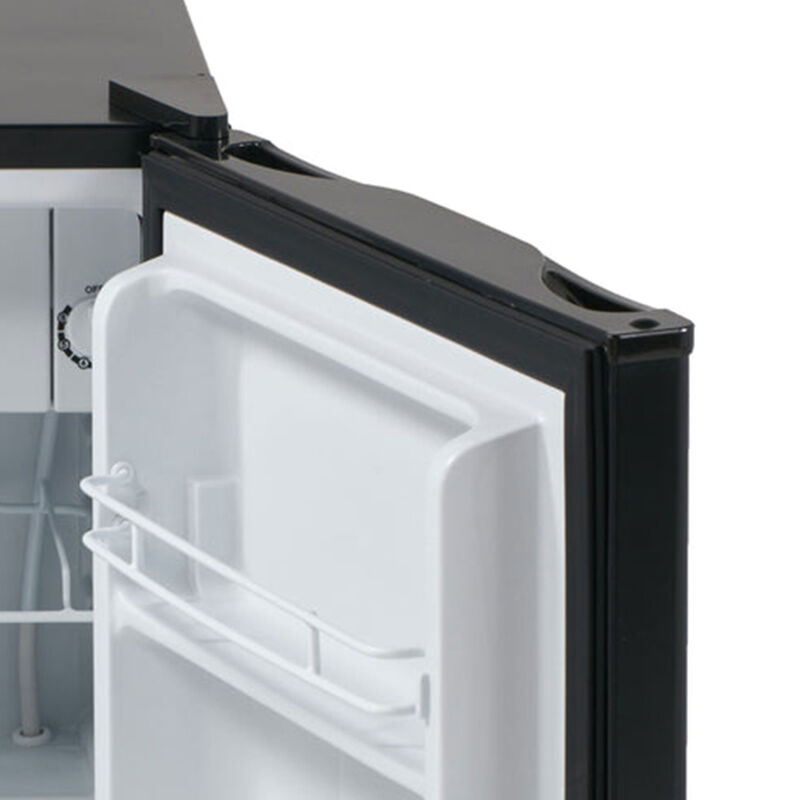 Avanti 19 in. 2.4 cu. ft. Mini Fridge with Freezer Compartment - Black, , hires