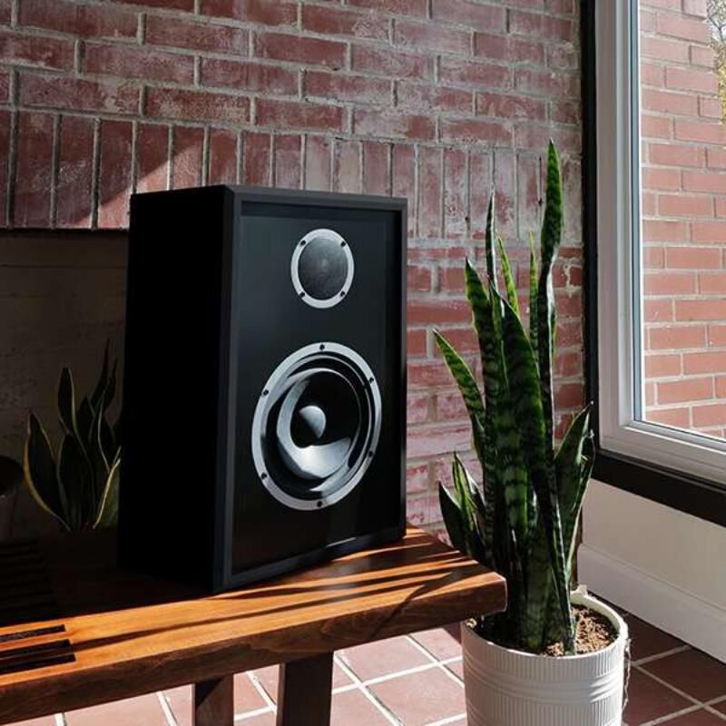 KLH Model Three Bookshelf Speaker - Nordic Noir, Nordic Noir, hires