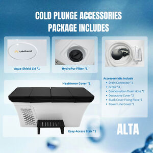EZLIFE Lifetrend Alta 2 in 1 Hot & Cold Plunge, , hires