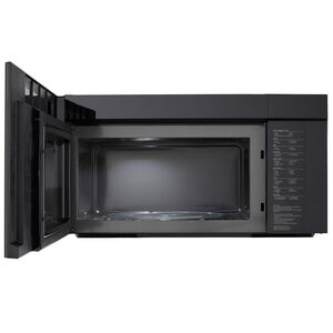 LG 30 in. 2.0 cu. ft. 1050W Smart Over-the-Range Microwave with 400 CFM & Sensor Cooking - PrintProof Black Stainless Steel, PrintProof Black Stainless Steel, hires