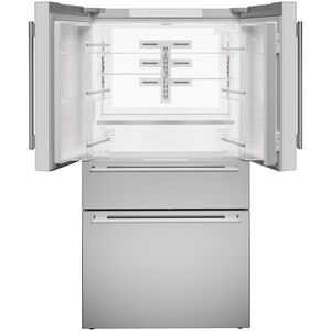Thermador 36 in. 20.4 cu. ft. Smart Counter Depth 4-Door French Door Refrigerator with Internal Water Dispenser - Stainless Steel, , hires