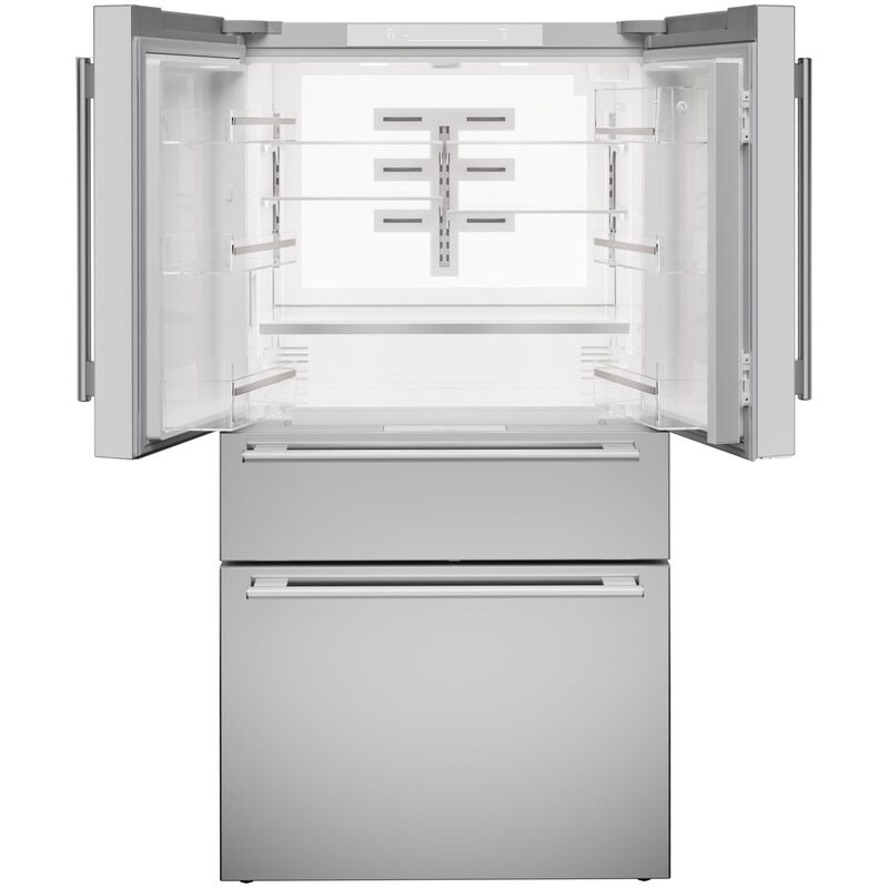 Thermador 36 in. 20.4 cu. ft. Smart Counter Depth 4-Door French Door Refrigerator with Internal Water Dispenser - Stainless Steel, , hires