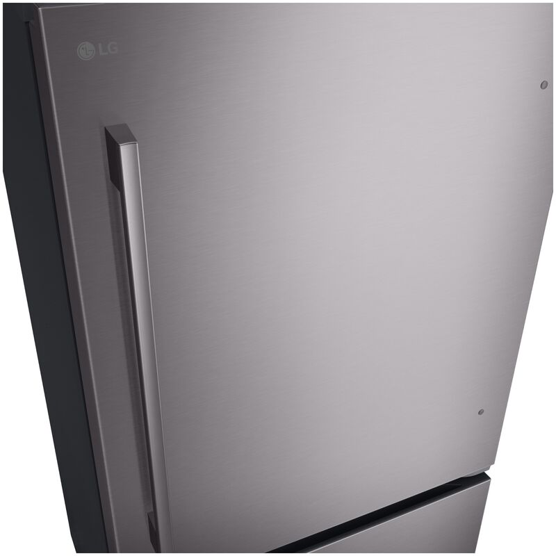 LG 33 in. 25.5 cu. ft. Smart Bottom Freezer Refrigerator with Ice Maker - Black Stainless Steel, , hires
