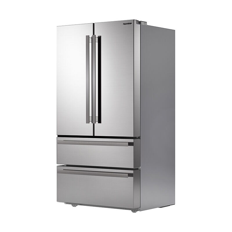 Sharp 36 in. 22.5 cu. ft. Counter Depth 4-Door French Door Refrigerator with Ice Maker - Stainless Steel, , hires