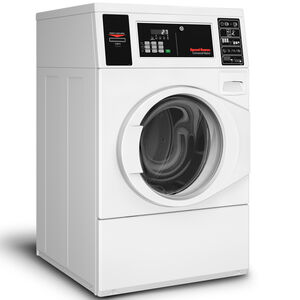 Speed Queen 27 in. 3.4 cu. ft. Stackable Commercial Front Load Washer - White, , hires