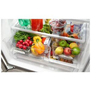Whirlpool 30 in. 19.7 cu. ft. French Door Refrigerator with Water Dispenser - Fingerprint Resistant Stainless Steel, Fingerprint Resistant Stainless, hires