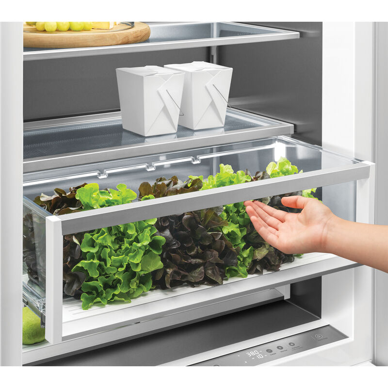 Fisher & Paykel Series 11 30 in. 15.8 cu. ft. Built-In Counter Depth Bottom Freezer Refrigerator with Internal Water Dispenser - Custom Panel Ready, , hires