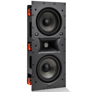 JBL Studio 6 Architectural Series Dual 8in. In-Wall Loudspeaker - Black, , hires