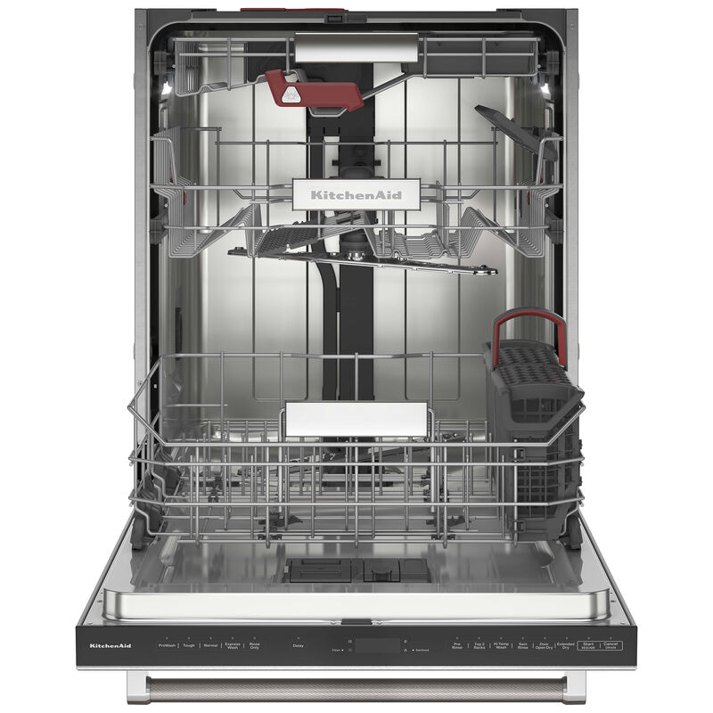 KitchenAid 24 in. Top Control Dishwasher with 39 dBa Sound Level & 3rd-Rack - Stainless Steel with PrintShield Finish, Stainless Steel with PrintShield Finish, hires