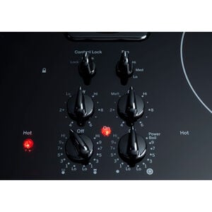 GE Profile 30 in. Electric Cooktop with 4 Radiant Burners - Black, , hires