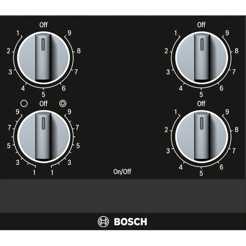 Bosch 500 Series 30" Electric Cooktop with 4 Smoothtop Burners - Black, , hires
