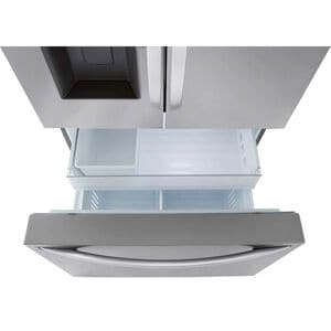 LG 36 in. 30.7 cu. ft. Smart French Door Refrigerator with Ice & Water Dispenser - PrintProof Stainless Steel, , hires