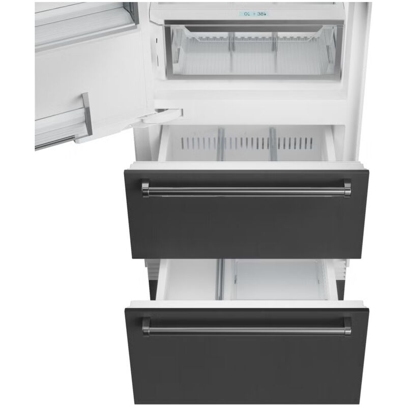 Sub-Zero Designer Series 30 in. Built-In 15.6 cu. ft. Left- Hinged Smart Counter Depth Bottom Freezer Refrigerator with Internal Filtered Water Dispenser - Custom Panel Ready, , hires