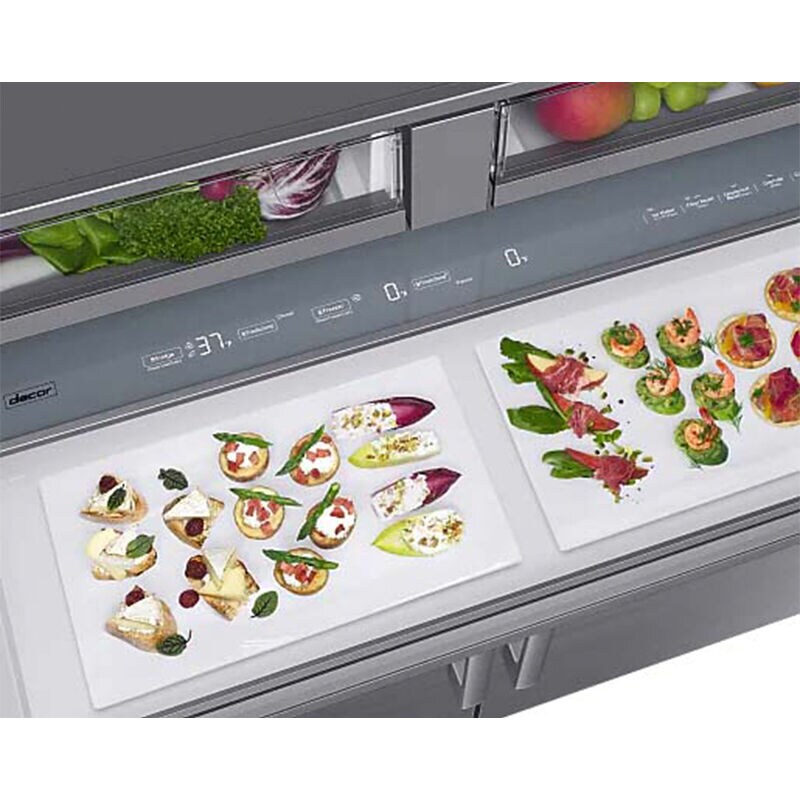 Dacor 48 in. 27.7 cu. ft. Built-In Smart Counter Depth 4-Door French Door Refrigerator with Internal Water Dispenser - Custom Panel Ready, , hires