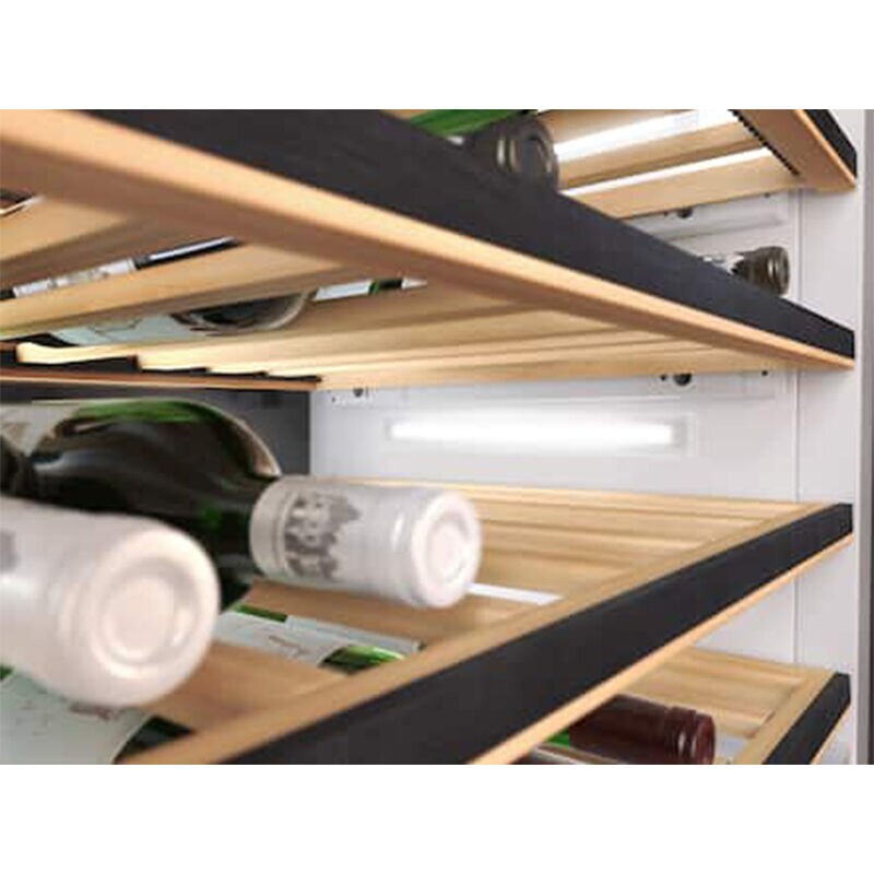 Miele MasterCool Series 24 in. Built-in Smart Wine Conditioning Unit with Wood Racks, Multi-Temperature Zones & 104 Bottle Capacity - Custom Panel Ready, , hires
