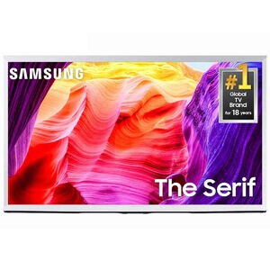Samsung - 43" Class The Serif (LS01D) Series QLED 4K UHD Smart Tizen TV, , hires