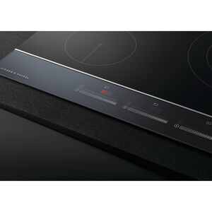 Fisher & Paykel Series 7 36 in. 5-Burner Induction Cooktop with Simmer Burner & Power Burner - Black Glass, , hires