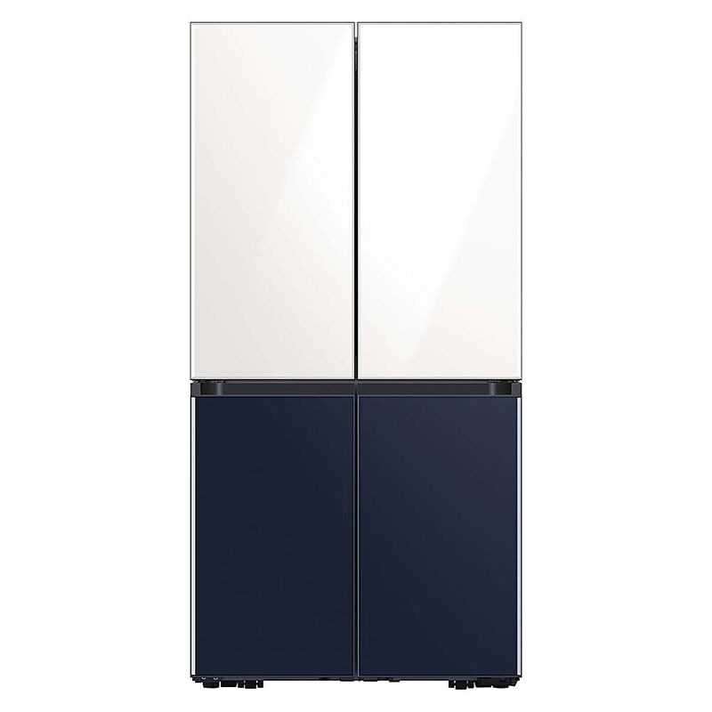 Samsung 22.8 Cu. Ft. Counter Depth 4-Door Flex French Door Refrigerator  with Beverage Center in Stainless Steel