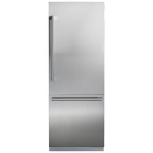 Blomberg 30 in. 16.4 cu. ft. Built-In Counter Depth Bottom Freezer Refrigerator - Custom Panel Ready, , hires