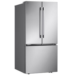 LG 33 in. 20.8 cu. ft. Smart Counter Depth French Door Refrigerator with Ice Maker - PrintProof Stainless Steel, , hires