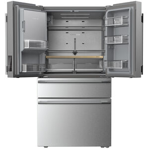 KitchenAid 36 in. 29.5 cu. ft 4-Door French Door Refrigerator with Ice & Water Dispenser - Stainless Steel with PrintShield Finish, Stainless Steel with PrintShield Finish, hires