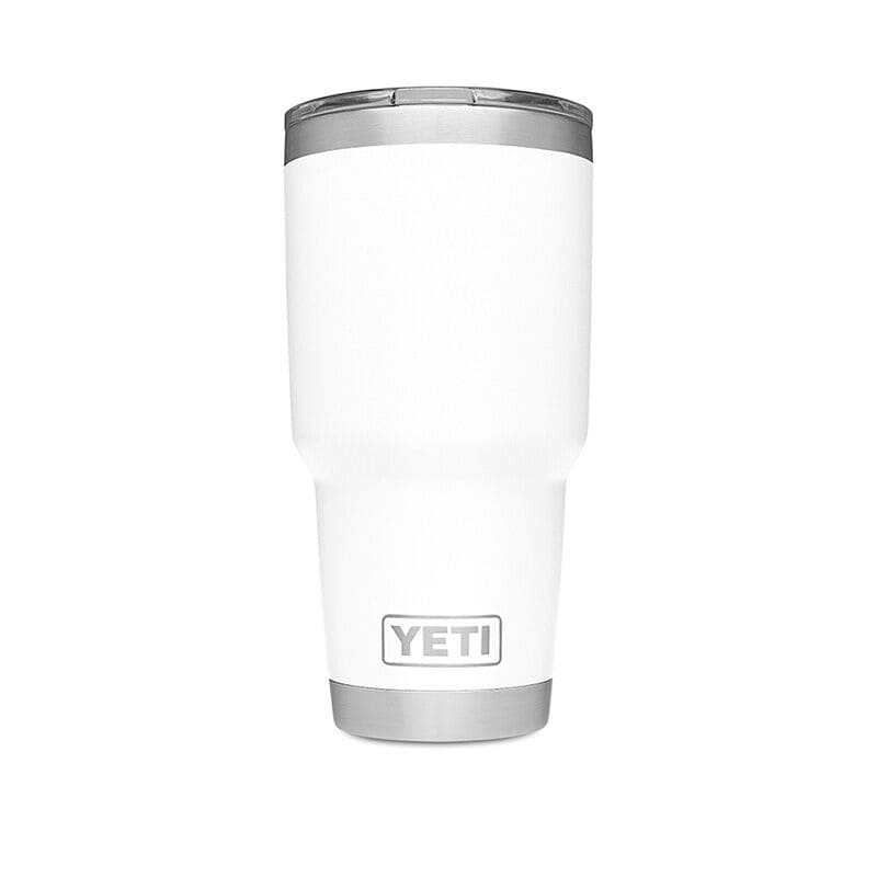 White yeti rambler 30 oz 2025