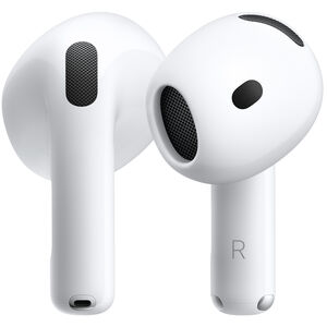 Apple - AirPods 5 True Wireless Active Noise Cancelling Earbuds with Wireless Charging Case - White, , hires