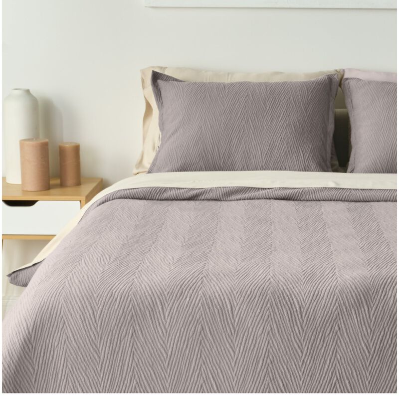 BEDGEAR Performance Duvet & 2pc Sham Set, Arrowhead, Taupe, Queen, , hires