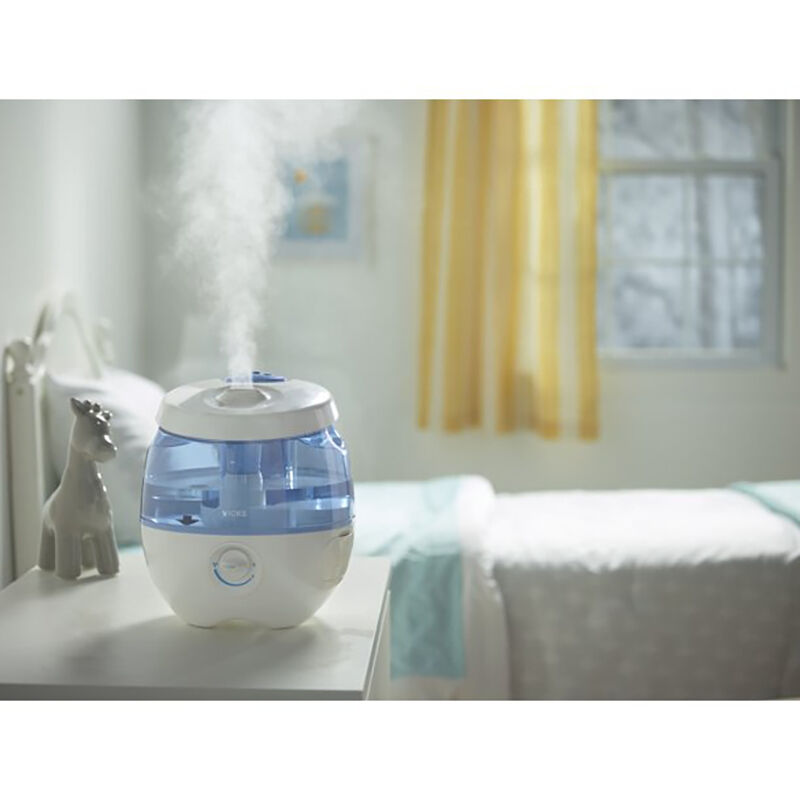 Vicks Ultrasonic Mist Humidifier - White, , hires